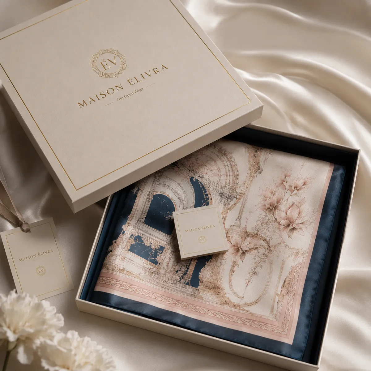 Maison Élivra 方巾系列影像 7